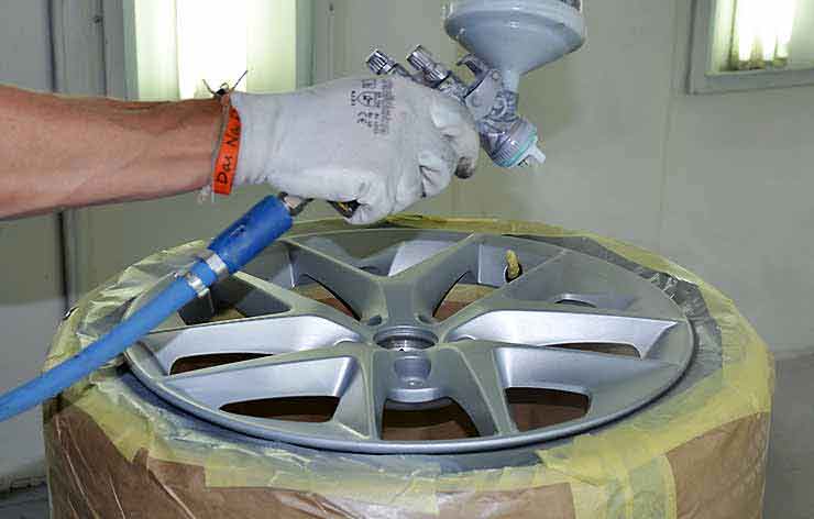 Alu Felgen lackieren